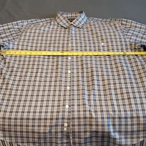 Men's XXL plaid cotton